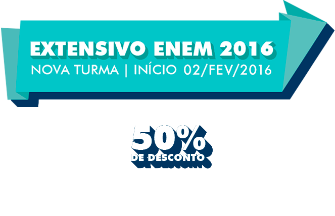 Extensivo ENEM 2016